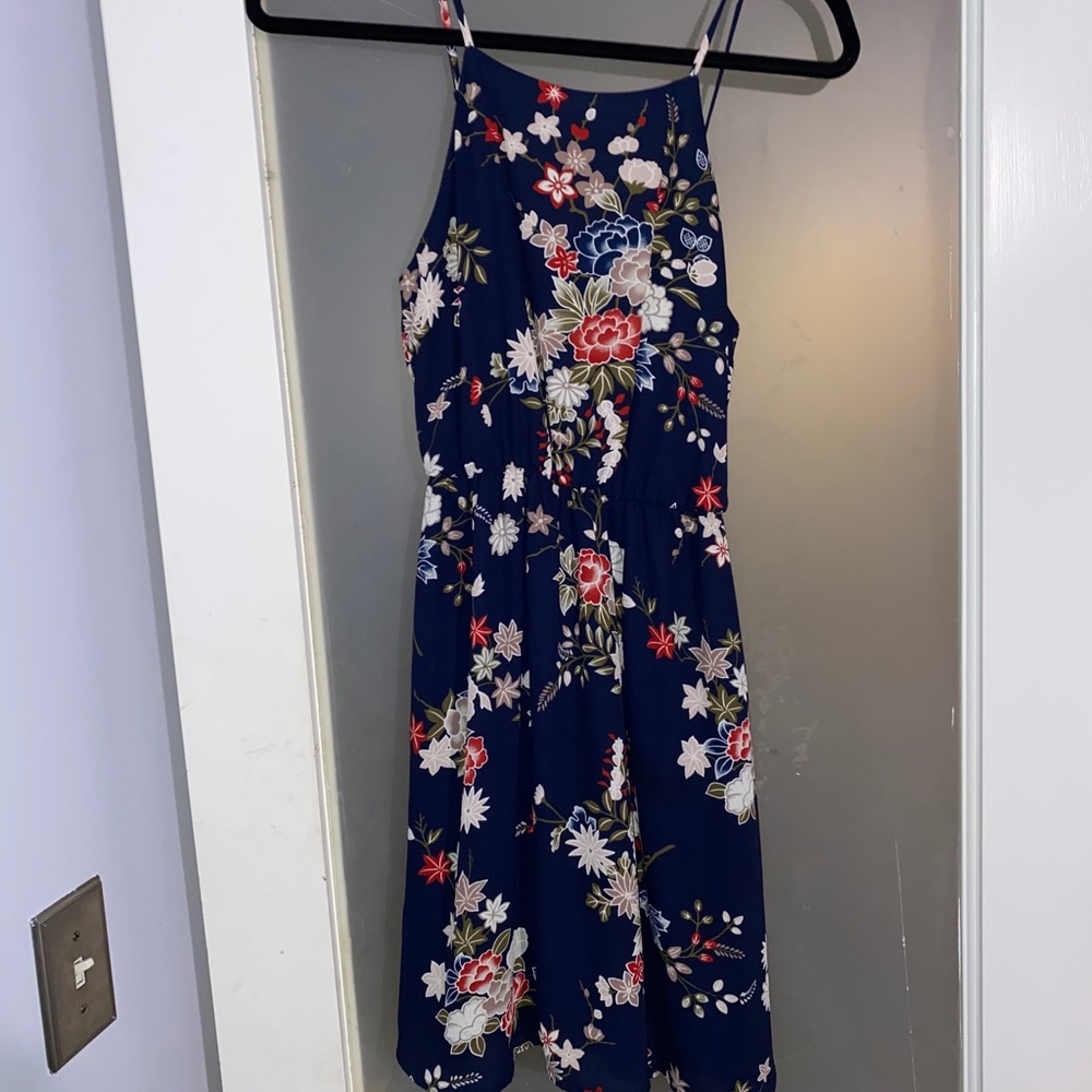 Lush floral skater dress, size small